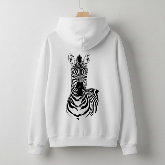 The Monochrome Zebra Hoodie