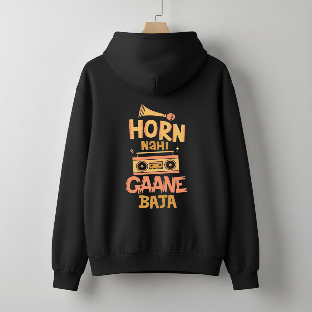 Gaane Baja Regular Fit Hoodie