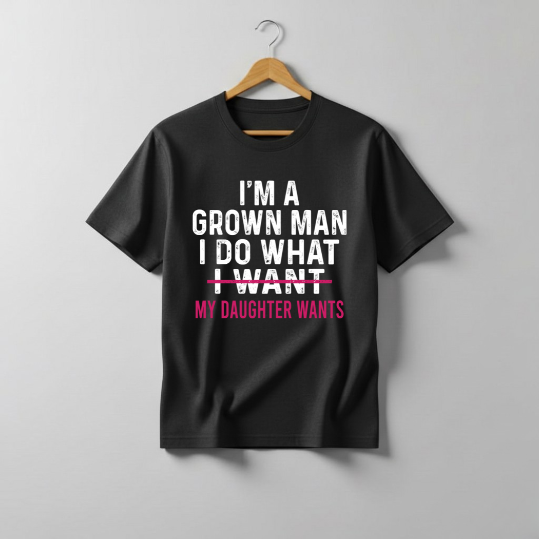 Grown Man Unisex Oversized T-Shirt