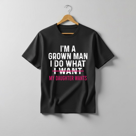 Grown Man Unisex Oversized T-Shirt
