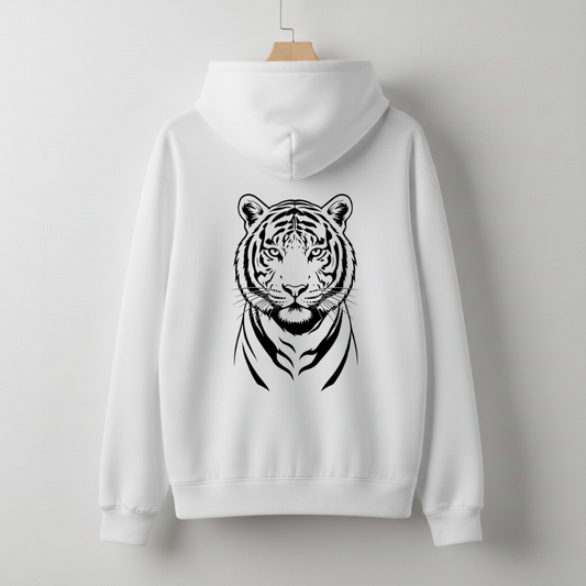 The Monochrome Tiger Hoodie