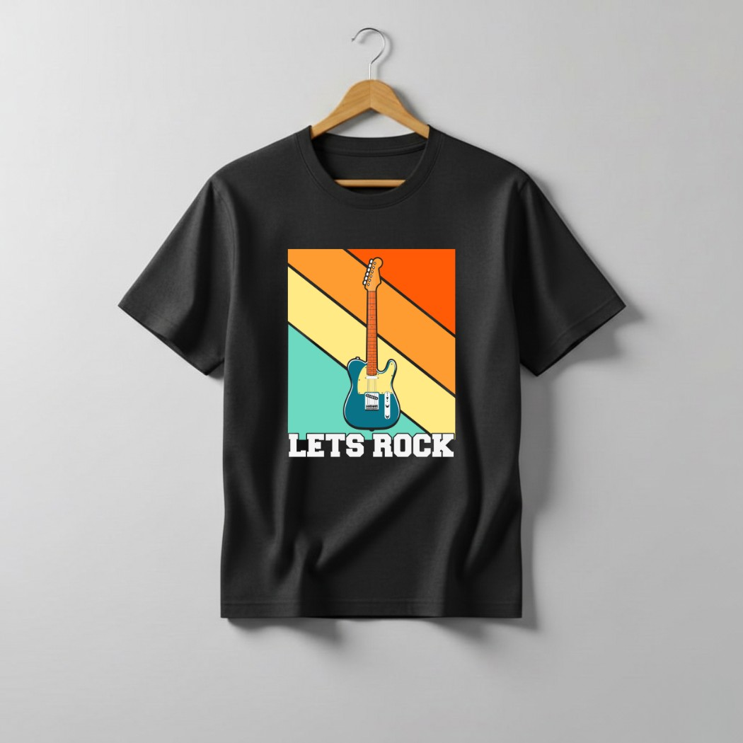 Let's Rock Graphic T-Shirt