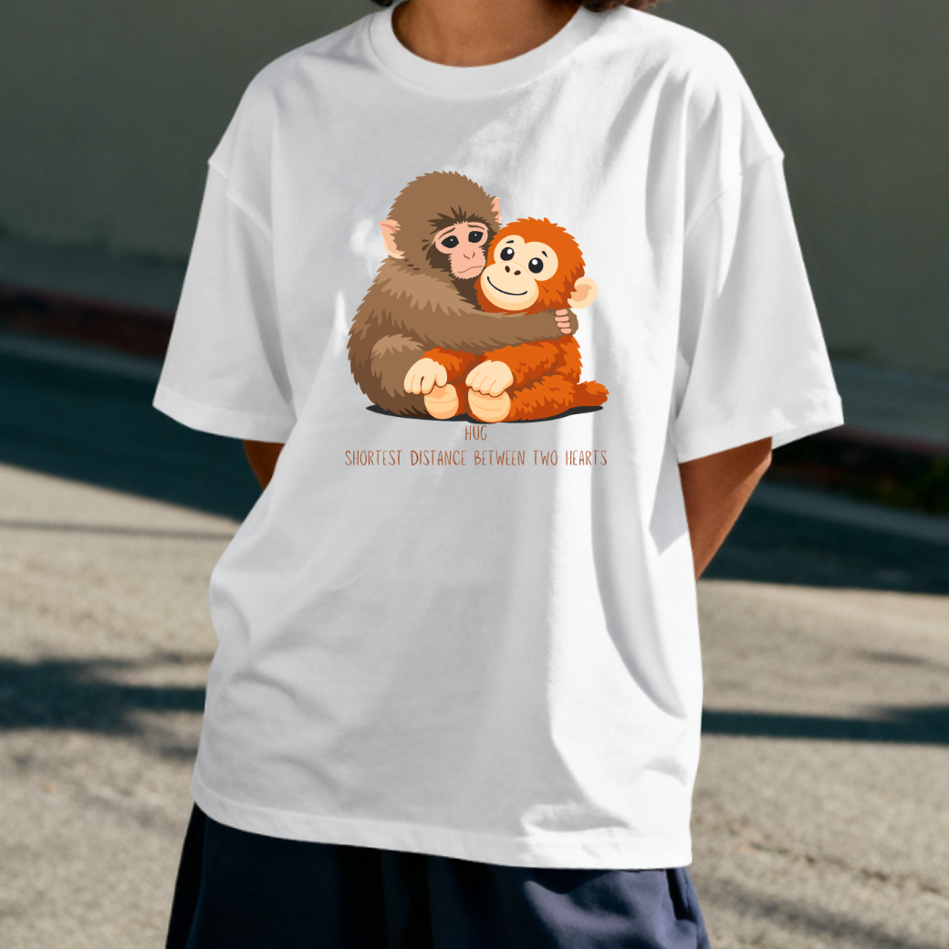 Punch Hug Unisex Oversized T-Shirt