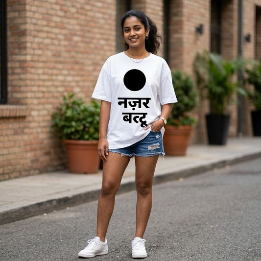 Nazar Battu Unisex Terry Oversized T-Shirt
